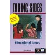 Taking Sides Educational Issues : Clashing Views on Controversial Educational Issues