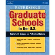 Graduate Schools in the U.S. 2007