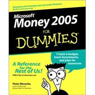 Microsoft<sup>®</sup> Money 2005 For Dummies<sup>®</sup>