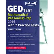 Kaplan Ged Test Mathematical Reasoning Prep 2016 + Online,9781625233035