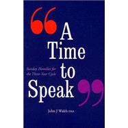 A Time to Speak