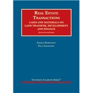 Real Estate Transactions(University Casebook Series)