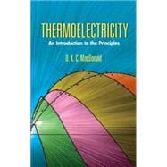 Thermoelectricity An Introduction to the Principles