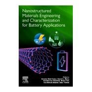 Nanostructured Materials Engineering and Characterization for Battery Applications