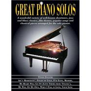 Great Piano Solos Showtunes, Jazz & Blues, Film Themes, Pop Songs & Classical