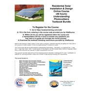 Residential Solar Installation & Design Online Course with Understanding Photovoltaics textbook (bundle)