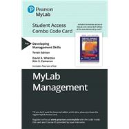 MyLab Management with Pearson eText -- Combo Access Card -- for Developing Management Skills