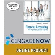 CengageNOW for Porter/Norton's Financial Accounting: The Impact on Decision Makers, 9th Edition, [Instant Access], 1 term