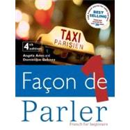 Facon De Parler 1 Coursebook 4th Edition; French For Beginners