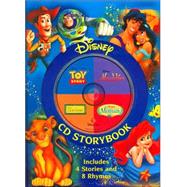 Classic Disney Adventures CD Storybook : Lion King, Aladdin, Little Mermaid and Toy Story