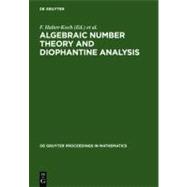 Algebraic Number Theory and Diophantine Analysis