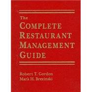 The Complete Restaurant Management Guide book cover, ISBN 9780765603050
