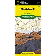 Moab North Outdoor Recreation Map, Utah, USA