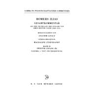 Homers Ilias Gesamtkommentar Auf Der Grundlage Der Ausgabe Von Ameis-Hentze-Cauer