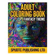 Fantasy Theme Adult Coloring Book