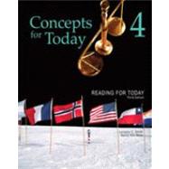 Reading for Today 4: Concepts for Today