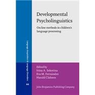 Developmental Psycholinguistics