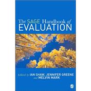 The SAGE Handbook of Evaluation
