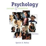 Psychology: Concepts And Connections, Looseleaf With Infotrac