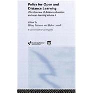 Policy for Open and Distance Learning: World review of distance education and open learning Volume 4