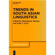 Trends in South Asian Linguistics