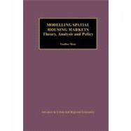 Modelling Spatial Housing Markets