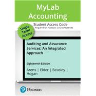 MyLab Accounting with Pearson eText Combo Access Code for Auditing and Assurance Services
