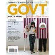 GOVT3, California Edition (with Political Science CourseMate with eBook Printed Access Card)
