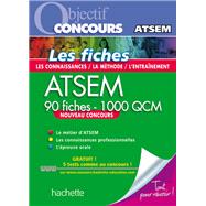 Objectif Concours - ATSEM 90 Fiches 1000 QCM - Catégorie C