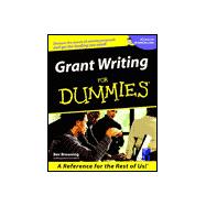 Grant Writing For Dummies<sup>®</sup>