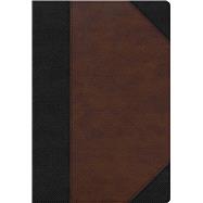 KJV Super Giant Print Reference Bible, Black/Brown LeatherTouch , Indexed