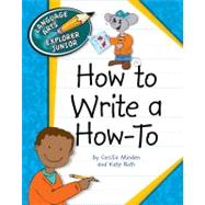 How to Write a How-To