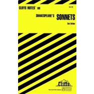 CliffsNotes<sup><small>TM</small></sup> on Shakespeare's Sonnets, 2nd Edition