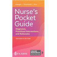 Nurse's Pocket Guide Diagnoses, Prioritized Interventions, and Rationales,9781719643078