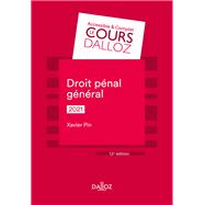Droit pénal général 2021 - 12e ed.