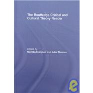 The Routledge Critical and Cultural Theory Reader