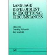 Language Development in Exceptional Circumstances