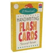 D'Nealian Handwriting Flash Cards Manuscript Alphabet