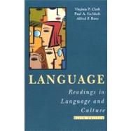 Language : Readings in Language and Culture
