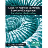 Research Methods in Human Resource Management