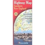 Southern New England Highway Map: Massachusetts, Connecticut, Rhode Island