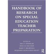 Handbook of Research on Special Education Teacher Preparation