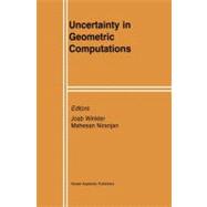 Uncertainty in Geometric Computations