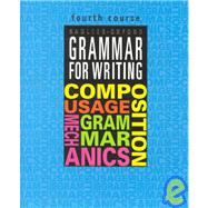 Grammar for Writing, Grade9, 4th Course