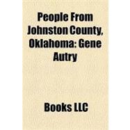 People from Johnston County, Oklahoma