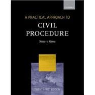 A Practical Approach to Civil Procedure