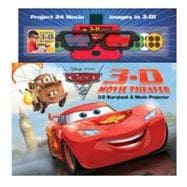 Disney Pixar Cars 2 3-D Movie Theater : Storybook and Movie Projector
