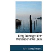 Easy Passages for Translation into Latin