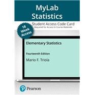 MyLab Statistics with Pearson eText -- Access Card -- for Elementary Statistics (18-Weeks)