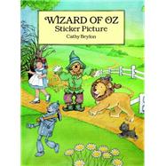 Wizard of Oz Sticker Picture With 27 Reusable Peel-and-Apply Stickers